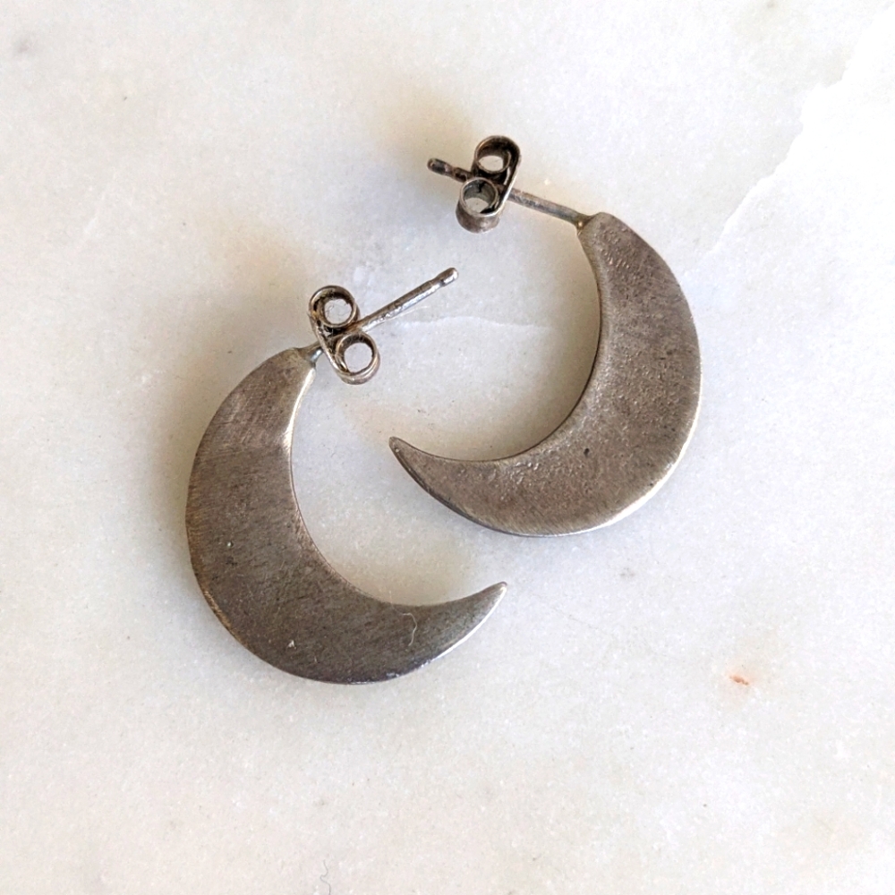 Half Moon Earrings